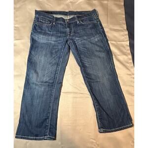 Women’s CITIZENS of HUMANITY Cropped Kelly Stretch Blue Jeans Size 31